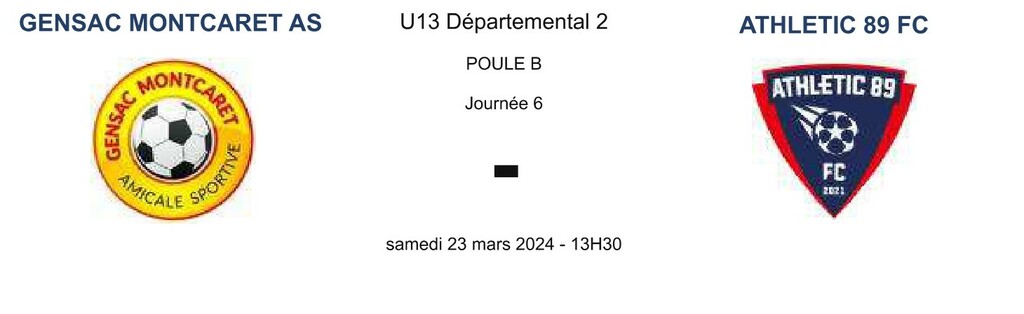CHAMPIONNAT D2 U13 J6
